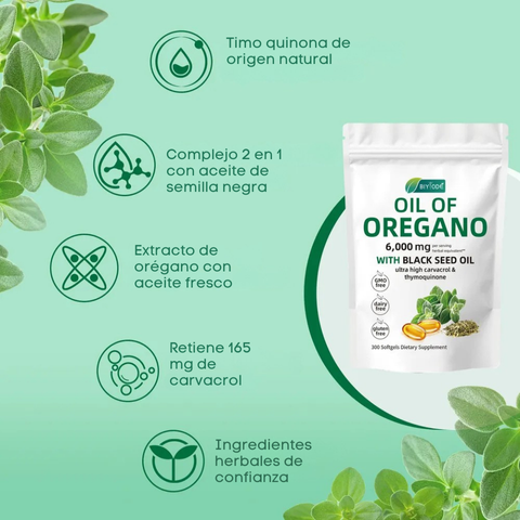 🌿 ACEITE DE ORÉGANO NATURAL ¡Fortalece tu cuerpo, equilibra tu digestión y recupera tu energía✨! + envío gratis