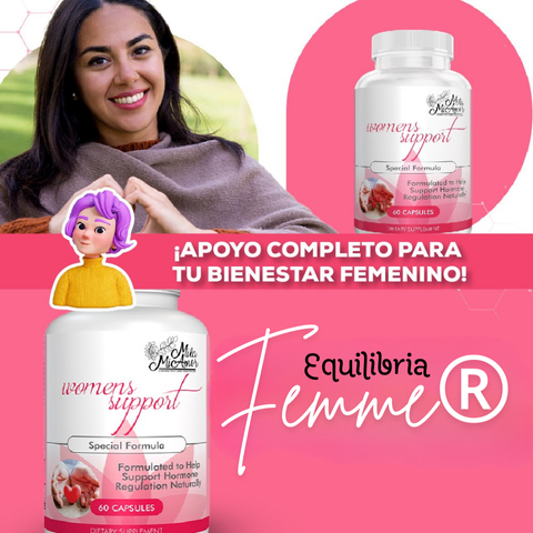 EQUILIBRIA FEMME® ¡LA TRANQUILIDAD QUE TE MERECES! + ENVÍO GRATIS