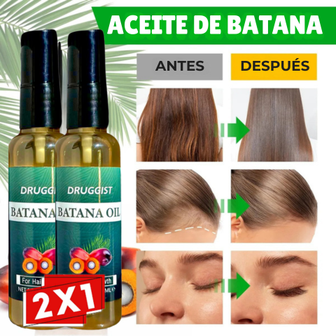🌿 ACEITE DE BATANA ¡EL SECRETO PARA UN CABELLO ABUNDANTE Y SALUDABLE ✨! + OFERTA 2X1