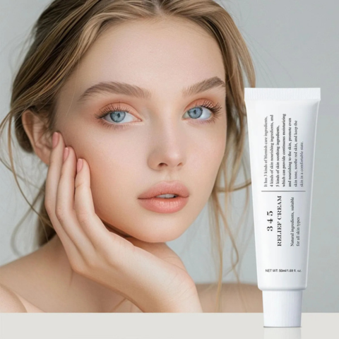 🌺 Crema 345 - reduce el acné, enrojecimiento y brotes - ¡Recupera tu piel en pocos días!