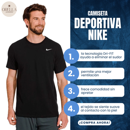 Camiseta Deportiva Nike - Son cómodas, muy frescas y con mucho estilo - ¡Gran promo paga 1 lleva 2!