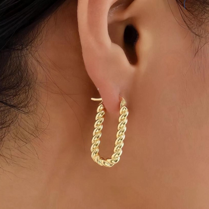 PENDIENTES AURA CUADRADA ¡TU BELLEZA HACE TU ESTILO! + ENVÍO GRATIS
