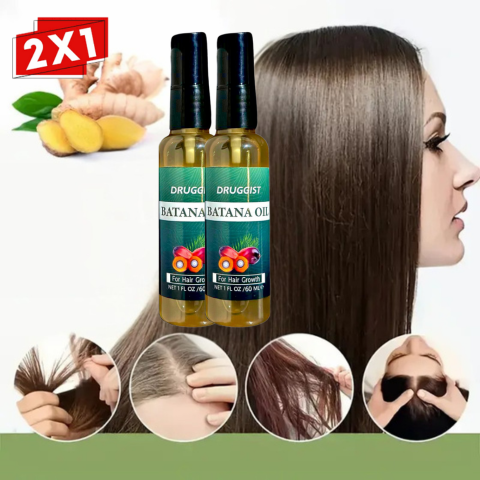 🌿 ACEITE DE BATANA ¡EL SECRETO PARA UN CABELLO ABUNDANTE Y SALUDABLE ✨! + OFERTA 2X1