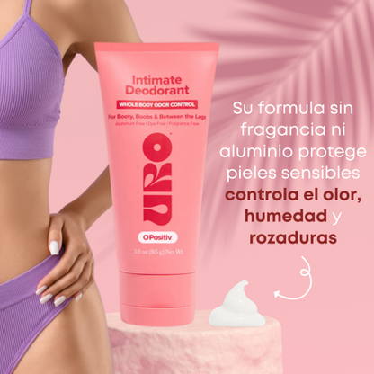 CREMA URO DESODORANTE INTIMO ¡FRESCURA TOTAL! + ENVÍO GRATIS