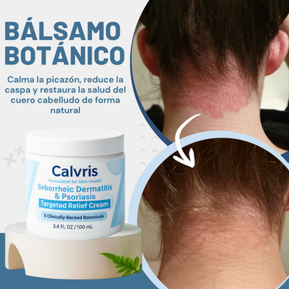 Bálsamo botánico - ayuda a calmar la caspa, la psoriasis y la dermatitis del cuero cabelludo + 50% DCT