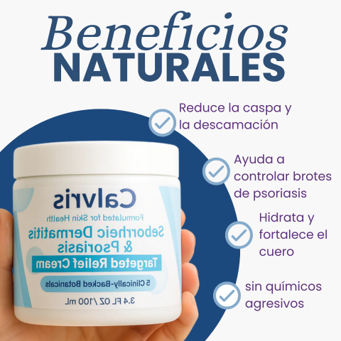 Bálsamo botánico - ayuda a calmar la caspa, la psoriasis y la dermatitis del cuero cabelludo + 50% DCT
