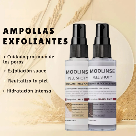🌟 MOONLINSE DUO EXFOLIANTE ¡UNA PIEL MÁS LIMPIA Y BRILLANTE! + ENVÍO GRATIS
