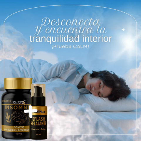🌙MAXIPLUS GOMITAS + SPLASH ¡DESCANSO PROFUNDO, ENERGÍA RENOVADA✨! + ENVÍO GRATIS