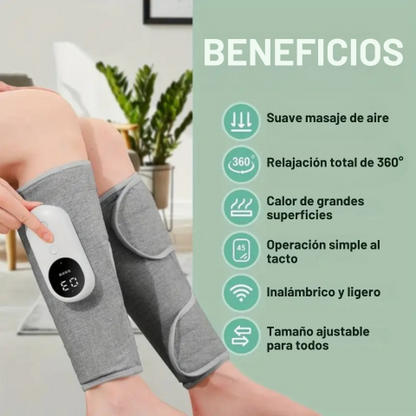 VITALEG™ MASAJEADOR DE PIERNAS ¡RECUPERA TUS PIERNAS DESPUÉS DE UN LARGO DÍA DE TRABAJO! + MANUAL DE USO+ ENVÍO GRATIS
