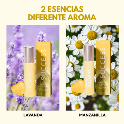 Aceite esencial en roll-on -Ayuda a mejorar el estado de ánimo, la claridad y la ansiedad - ¡Con dos semanas de uso sentirás los cambios!