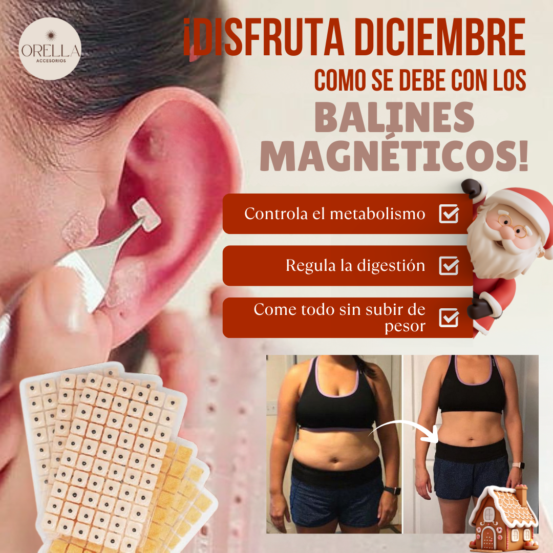 Balines magnéticos  - ¡Disfruta diciembre sin dejar de comer! - Oferta paga 120 lleva 240 para 3 meses + GRATIS guía de colocación + PDF de hábitos saludables (Copia)