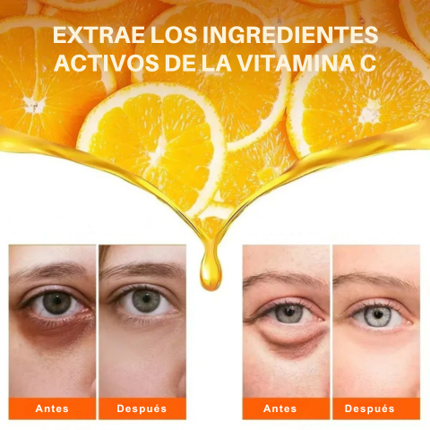 Serum para ojeras con vitamina C -Reafirma, hidrata y unifica el color - ¡Gran promoción dos unidades!