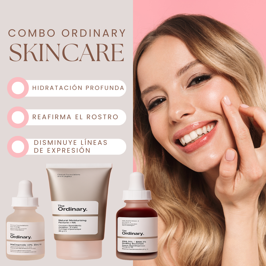 🌟 COMBO THE ORDINARY 🌟¡TRANSFORMA TU PIEL CON LA RUTINA QUE LO TIENE TODO 💧! + ENVÍO GRATIS