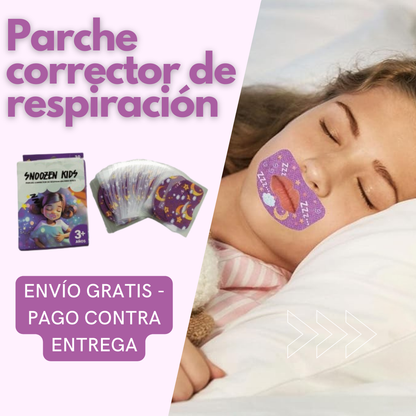 BREAKIDS™ PARCHE CORRECTOR DE RESPIRACIÓN ¡TU HIJO DORMIRÁ TODA LA NOCHE! + PAGA 2 LLEVA 3 + ENVÍO GRATIS