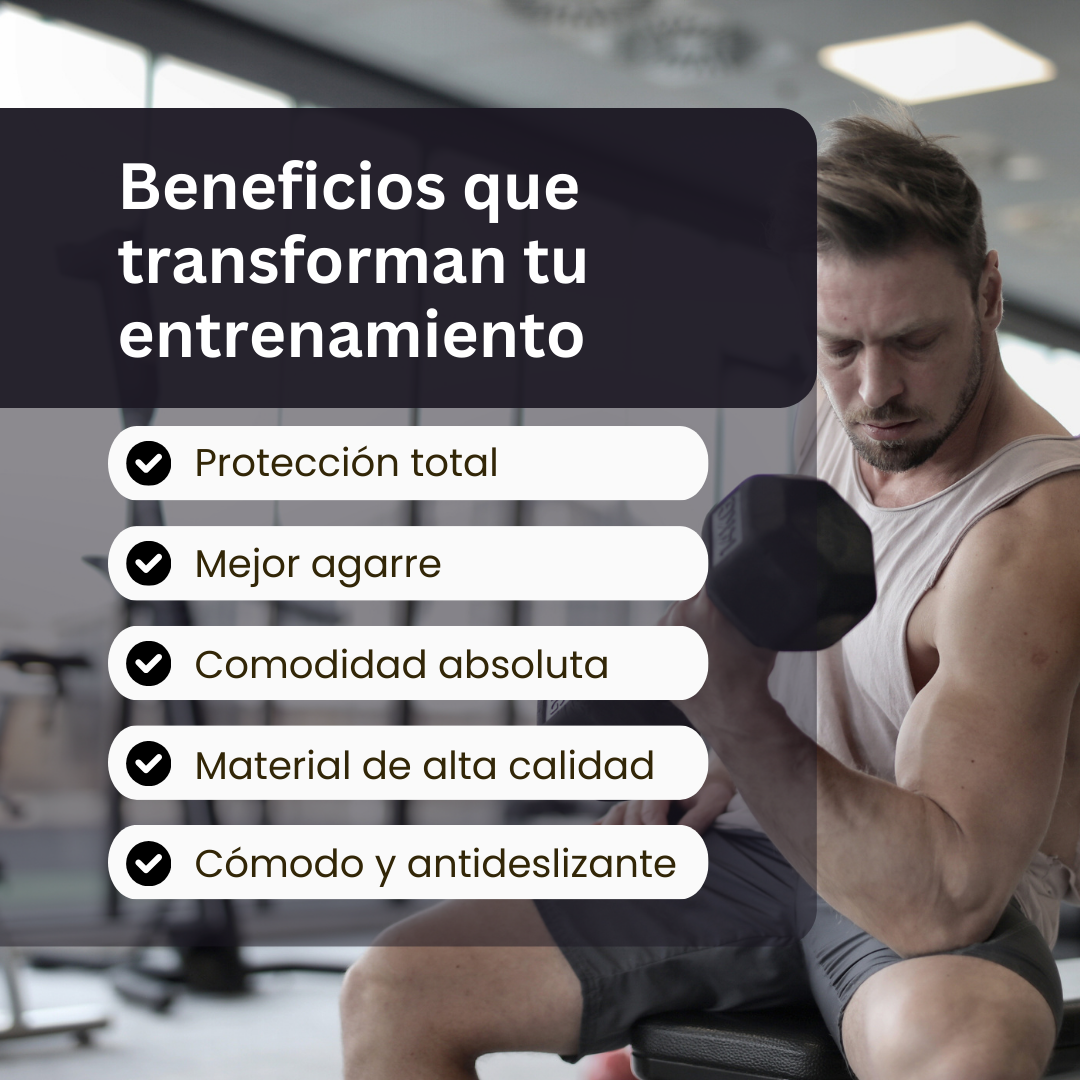 GRIPPRO™ PROTECTORES DE MANOS ¡DILE ADIÓS A LAS AMPOLLAS DE TUS MANOS!  PREVIENE LESIONES  KIT X2 + ENVÍO GRATIS