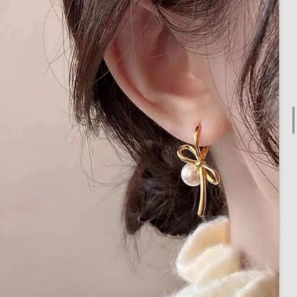 PENDIENTES LAZOS PERLADOS ¡EL REGALO PERFECTO! + ENVÍO GRATIS.
