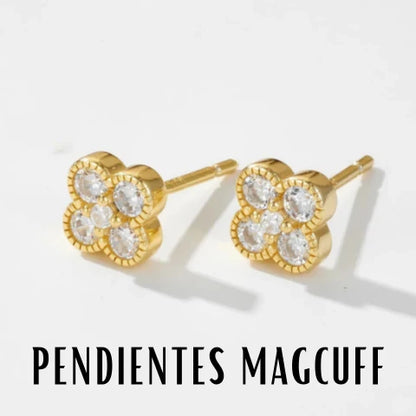 Pendientes Magcuff - Regulan el metabolismo, disminuyen la ansiedad y los antojos + PDF de hábitos saludables